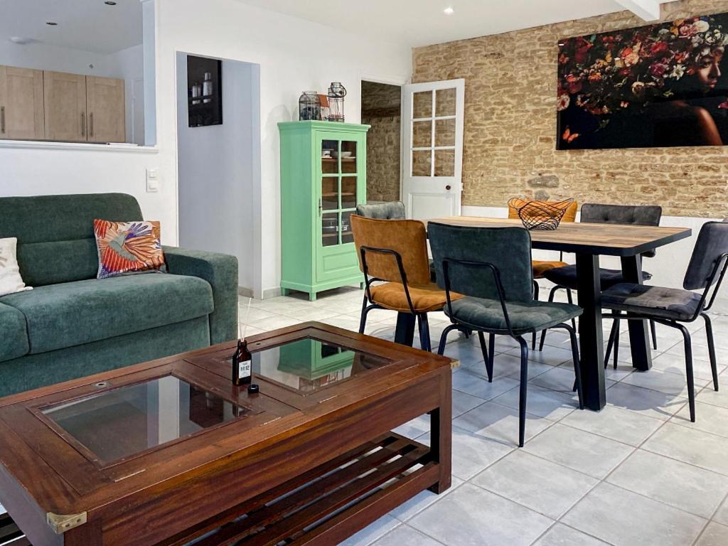 Le Chaume Villa Bernieres-sur-Mer Luaran gambar